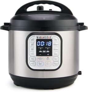 Instant Pot Duo 7-in-1 Electric Pressure Cooker, Slow Cooker, Rice Cooker (Stainless Steel, 6 Quart)