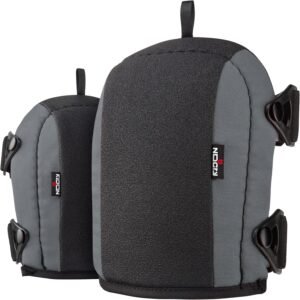 NoCry Professional Knee Pads with Thick Soft Foam Padding and Adjustable Easy-Fix Clips