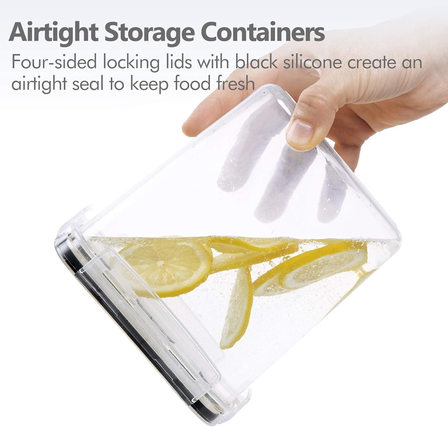 Vtopmart 14pcs Airtight Food Storage Containers Set with Lids and 24 Labels