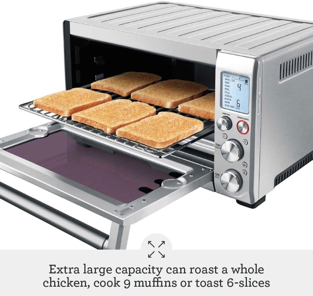 Breville BOV845BSS Smart Oven Pro Countertop Convection Oven (Brushed Stainless Steel)