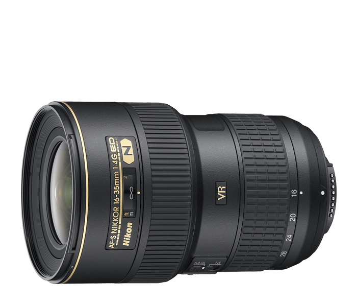 Nikon AF-S NIKKOR 16-35mm f/4G ED VR Wide Angle Zoom Lens for Nikon DSLR & Mirrorless Cameras