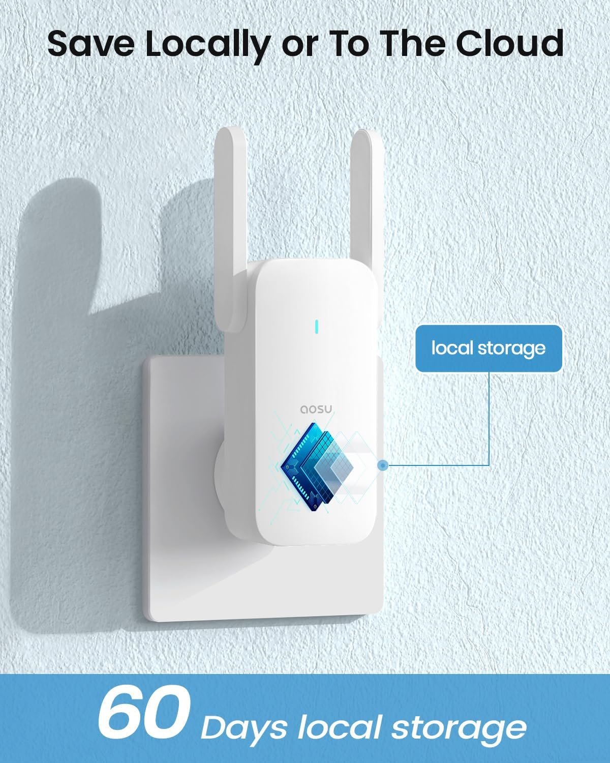 Doorbell Camera Wireless Outdoor, aosu 5MP Ultra HD, 3D Motion Detection Video Doorbell, Enhanced 2.4/5 GHz WiFi, 180-Day Battery Life, Work with Alexa & Google Assistant