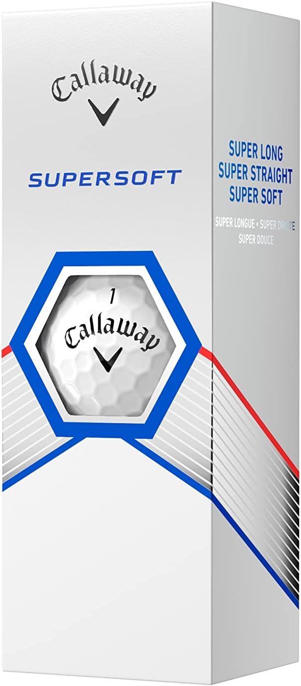 Callaway Golf Supersoft Golf Balls, White
